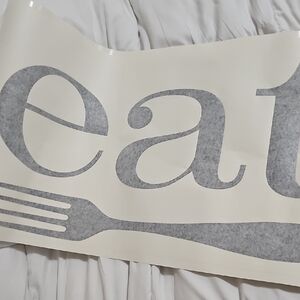 Black Art Glass or Wall Decor